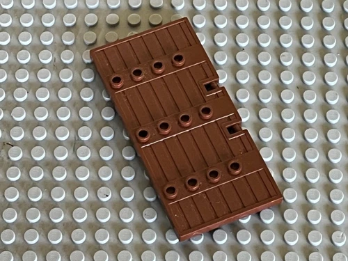 Lego RedBrown Tür Tür Ref 87601 / Set 10217 2504 70590 70728 71040 7189 76056