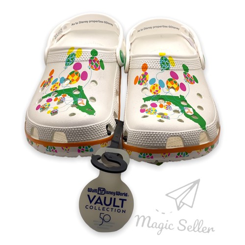 2022 Disney 50th Anniversary Vault Collection Parks Ballons Crocs M 8 W 10 - Bild 4 von 6