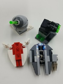 Star Wars Lego Minis A-Wing Millennium Falcoln Ion Cannon Gun Turrrent  75097