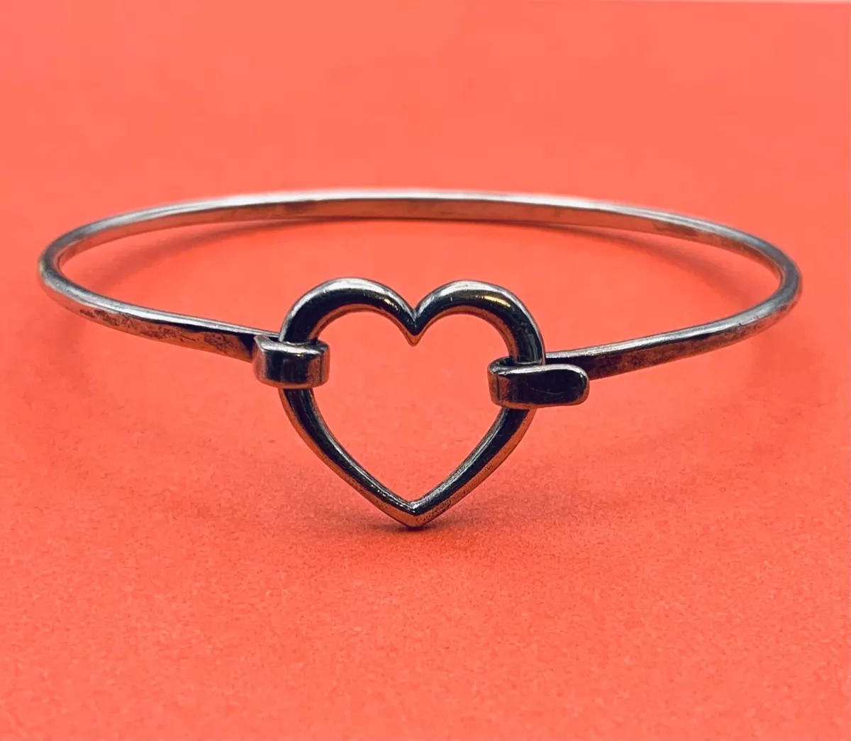 James Avery sterling Silver 925 heart link Bracelet | eBay