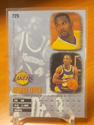 1995-96 Fleer Ultra #225 George Lynch NBA Basketball L.A. Lakers