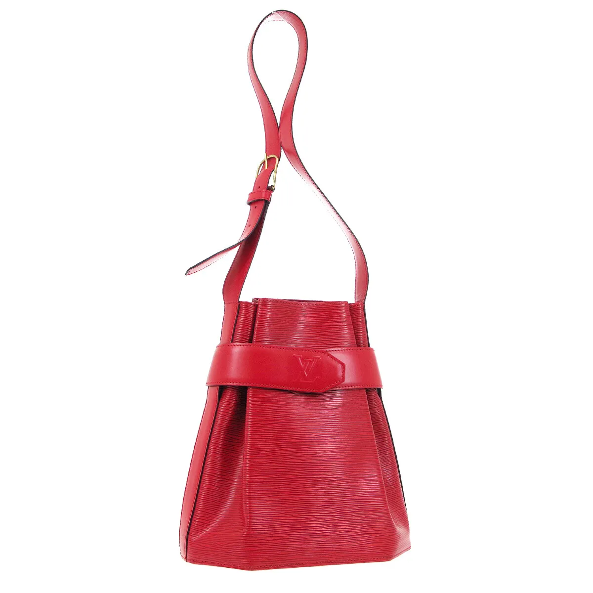 Louis Vuitton Vintage Louis Vuitton Sac Depaule PM Red Epi Leather