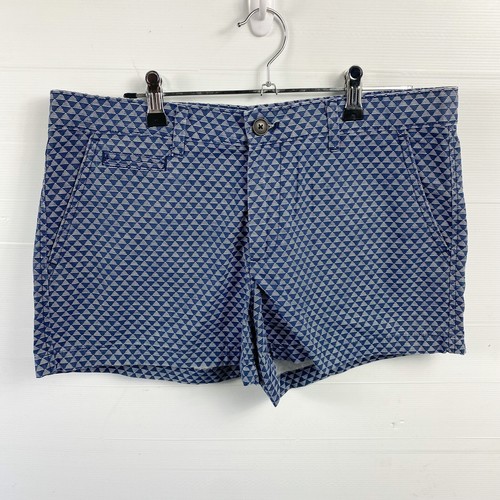 Gap Summer Print Short Diamond Blue US6 AU10? Women’s Geometric Pockets