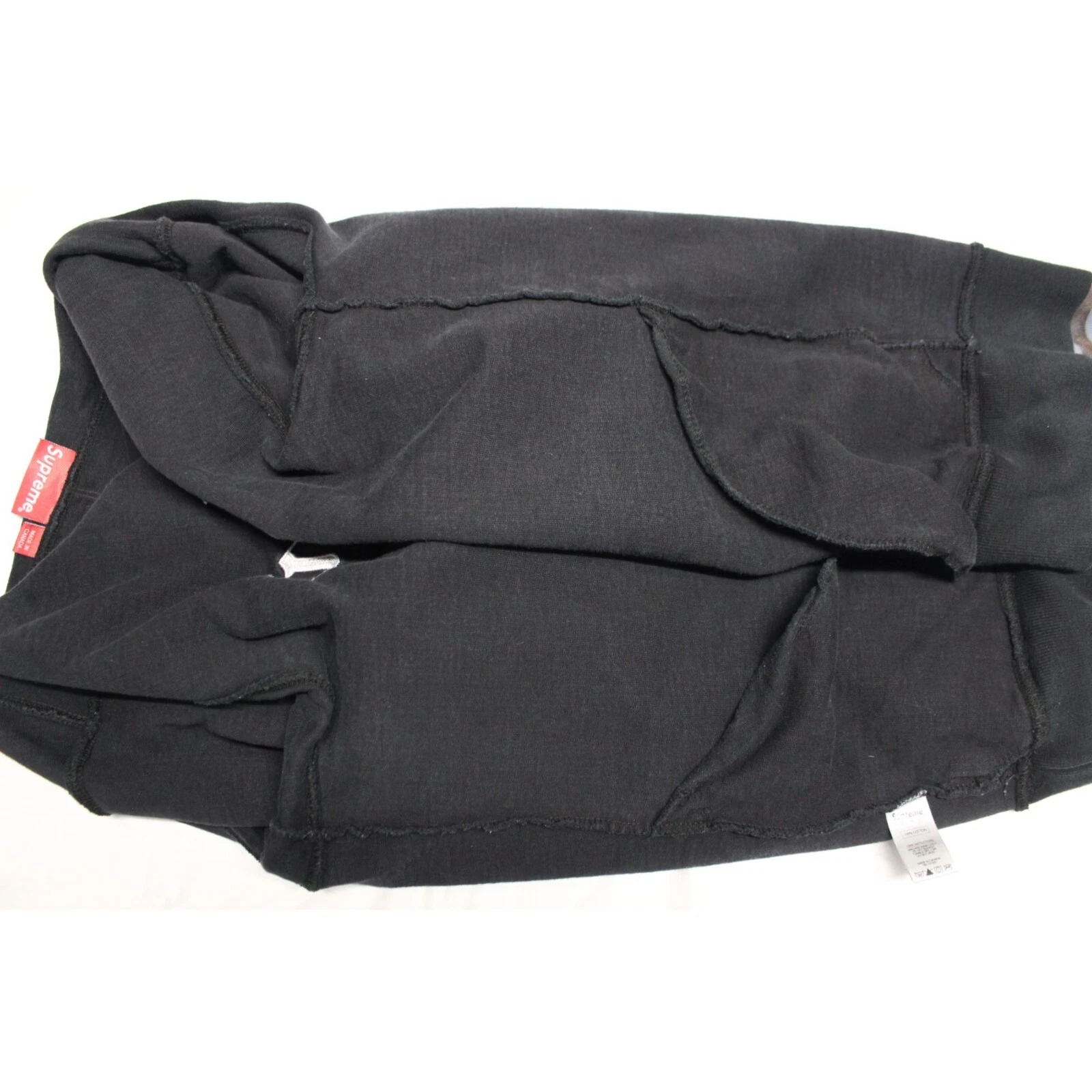 Felpa con cappuccio pullover Supreme Oldlese ingleseo ri inle pilesciato rovesci