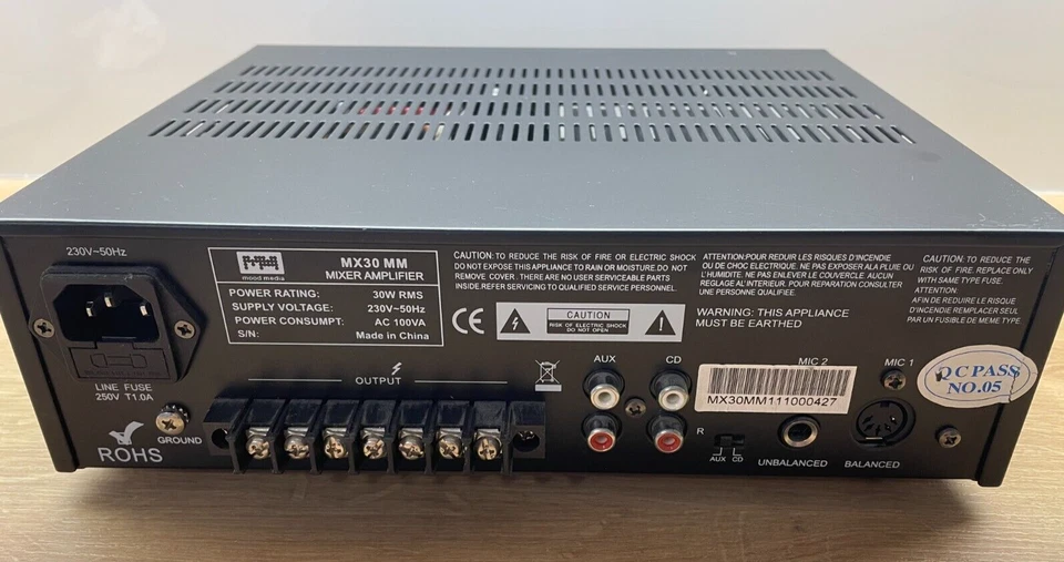 Mixer Amplifier MX30 MM (mood media) Verstärker - Bild 3 von 4
