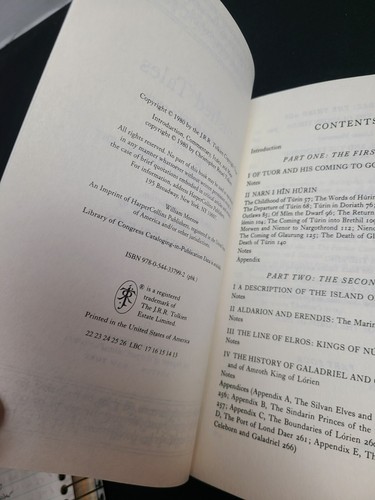 Unfinished Tales of Númenor and Middle-Earth by J. R. R. Tolkien 2014 Trade NEW - Picture 7 of 8