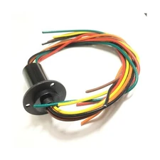 Taidacent 6 Wires12 Wires 2A 5A 10A 15A 20A 30A Slip Ring Collector Ring Rota...