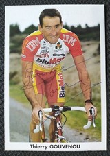 10449 Thierry Gouvenou FRA Radsport Autogrammkarte original signiert