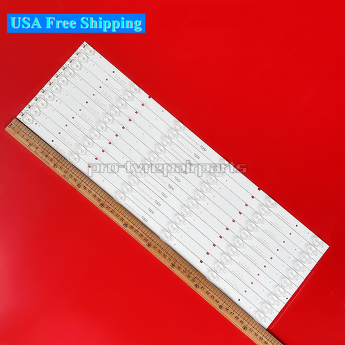 10pcs LED Strips For HD480DF-B37 Insignia NS-48D510NA15 48H4 48H5 - Foto 8