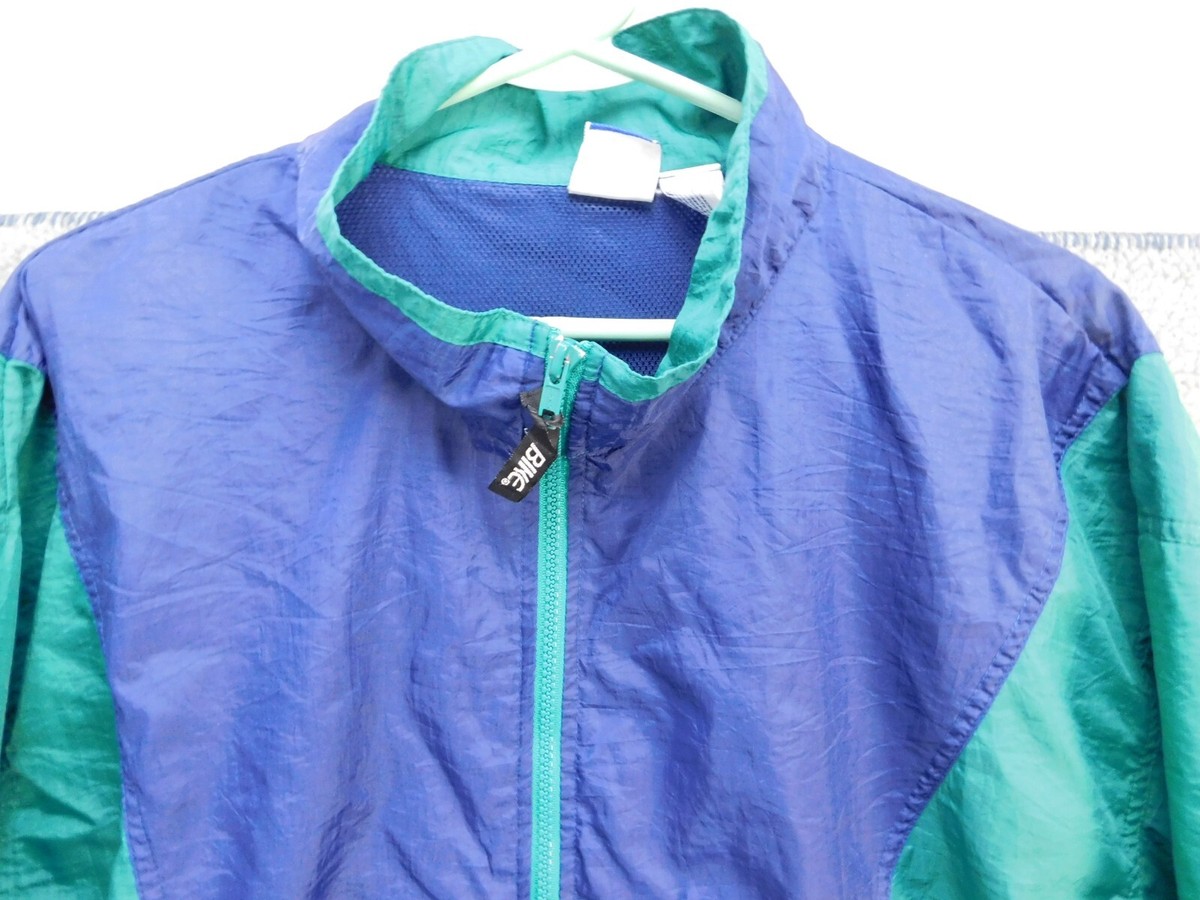 Vintage 90s Bike Men's L Athletic Pullover Windbreaker Vented