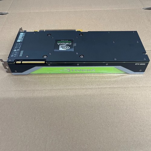 Nvidia Quadro RTX 8000 Passive Cooling 48GB Turing GPU DDR6 Graphic Video Card - Picture 4 of 6