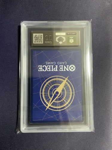 ARS10 one piece card Monkey D. Luffy nika 3rd Gold Background with Certificate - Picture 3 of 3
