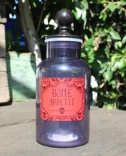 Halloween Light Up Bone Appetit Witch Magic Spell Science Lab Chemistry Bottle
