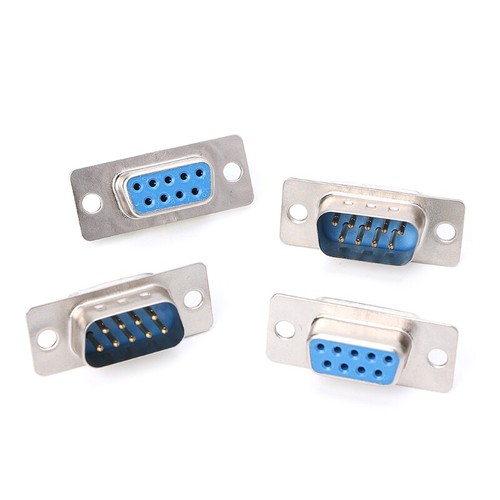 5Pairs DB9 Male and Female RS232 9 Pin Wire Solder Serial Port Plug Connectors - Afbeelding 6 van 8