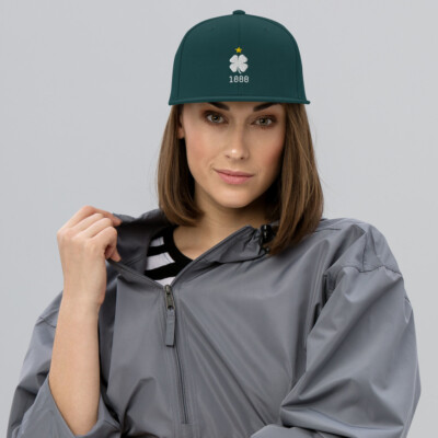 Cappellino da calcio con ricamo dal design minimalista Celtic Bhoys
