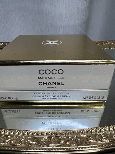 Chanel Coco Mademoiselle Concrete Parfum solid parfum 8 g Vintage sealed case. - Afbeelding 1 van 7