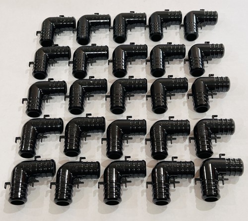 25 Pezzi 3/4" PEX Sharkbite Gomito Poli Crimpatura Raccordo Senza Piombo - Foto 3 di 3