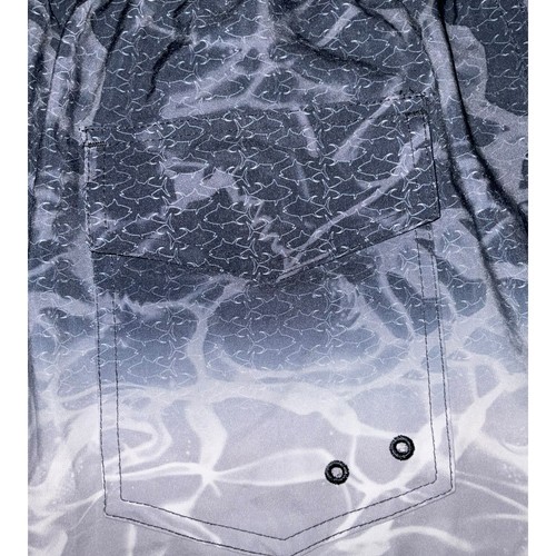 Ocean Coast Swim Trunks Board Shorts Men's M Gray Stretch Ocean Advantage - Picture 5 of 9