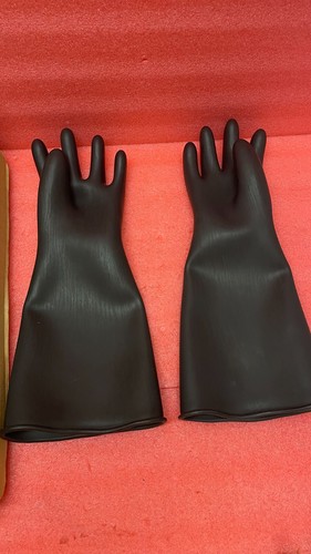 NORTH ANSI/ASTM D120 RUBBER GLOVES CLASS 1 TYPE 1 SIZE 11 7500V AC RMS - Picture 2 of 5