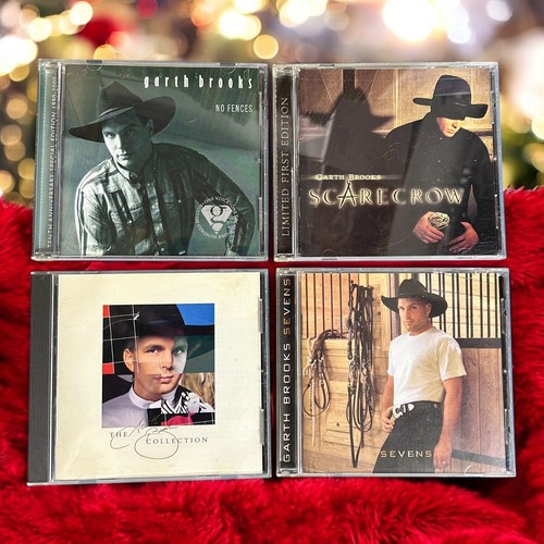 Garth Brooks CD Lot 4 No Fences, Scarecrow, Sevens, The Collection - 第 1/3 張圖片