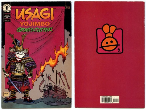 Dark horse Comics Usagi Yojimbo #14 Grasscutter Used Bagged & Boarded - Imagen 2 de 3