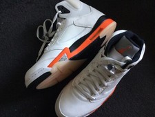 Air Jordan 5 Retro Mens Sail /Orange Blaze Shattered Backboard Sneaker Usa11