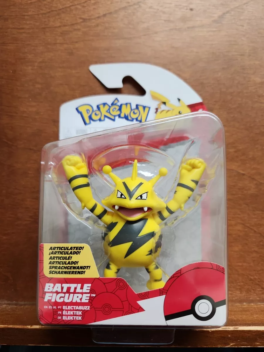 Electabuzz pokémon jazzawares boneco figure kanto eletrico.