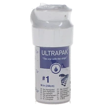 Ultradent 132 Ultrapak Retraction Cord Plain Knitted #1 Blue 96"