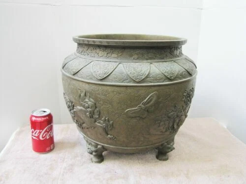 Olla de bronce antigüedades de China