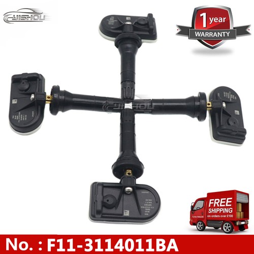 4PCS F11-3114011BA TPMS Tire Pressure Sensor 433MHz New For Jetour Traveller T2 - Picture 1 of 14