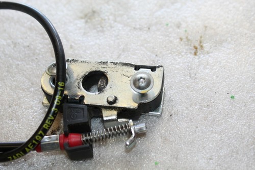 2018 DUCATI SCRAMBLE 800 CAFE | REAR BACK LOCK CABLE | USED OEM - Picture 9 of 12