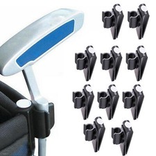 10pcs Plastic Golf Club Organizer Clip Putter Bag Holder Iron Driver Protector