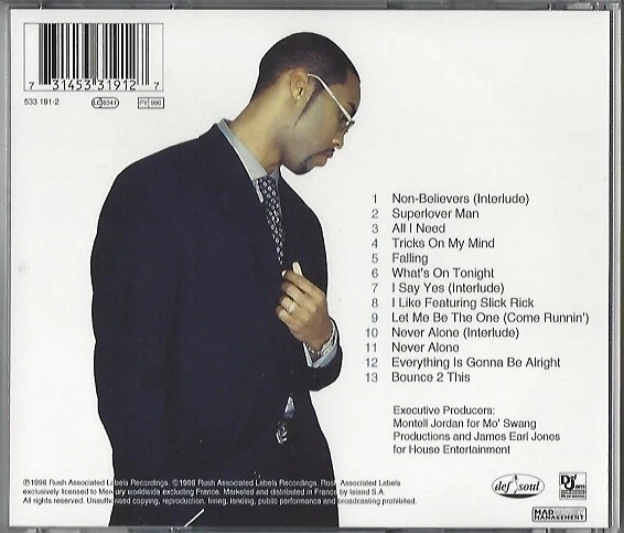  MONTELL JORDAN / MORE * NEW CD 1996 * NEU * - Bild 2 von 2