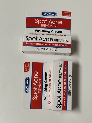4 Packs Of XtraCare Spot Acne Treatment Vanishing Cream 0.75 Oz - Picture 10 of 12