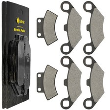Front Rear Brake Pads for Polaris Xplorer 400 1995 1996 1997 1998
