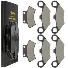 Front Rear Brake Pads for Polaris Xplorer 400 1995 1996 1997 1998