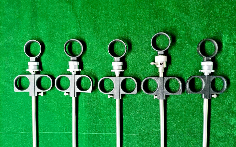 5pc Laparoscopic Band Ring Applicator 7mm Endoscopy Reusable Surgical ...