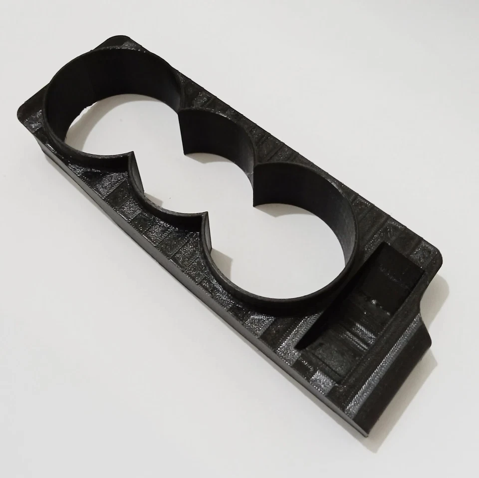 Portavasos consola central impreso en 3D para Mercedes Benz W201 190E/190D Foto 4 de 4