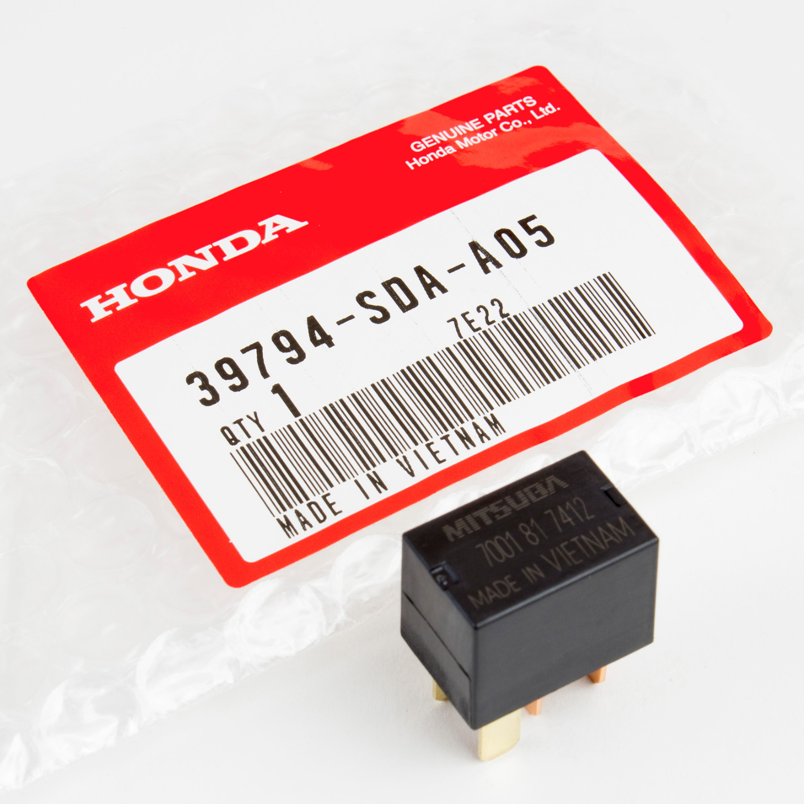 Interruptor de relé original FABRICANTE DE EQUIPOS ORIGINALES Honda ...