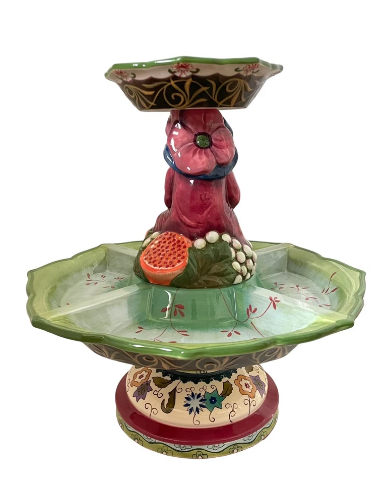 Десертный сервер Tracy Porter® 2-уровневая подставка для кексов обезьян #4629012 - Изображение 4 из 4