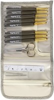 Crochet Hook Set, Arts Crafts Sewing Supplies Knitting 12-piece Needles on sale Crochet Hook Set, Arts Crafts Sewing Supplies Knitting 12-piece Needles on sale