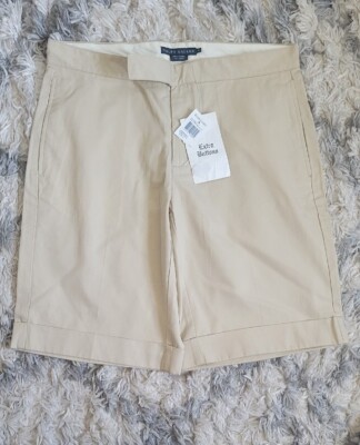Polo Ralph Lauren Women's Shorts 100% Cotton Casual Mid-Rise New (2)