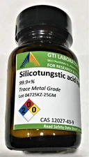 Silicotungstic acid hydrate, 99.9+%, Trace Metal Grade, 25g