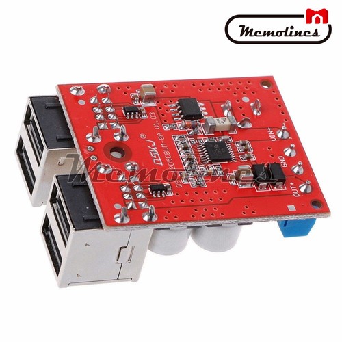 1/2/4/8PCS 4 USB Buck 8V-35V to 5V 8A Step Down Power Supply Module Car Charger - Picture 44 of 49