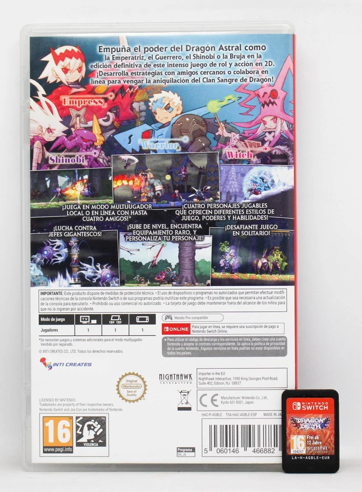 DRAGON MARKED FOR DEATH DEAD - NINTENDO SWITCH - PAL ESPAÑA, foto 2 de 2
