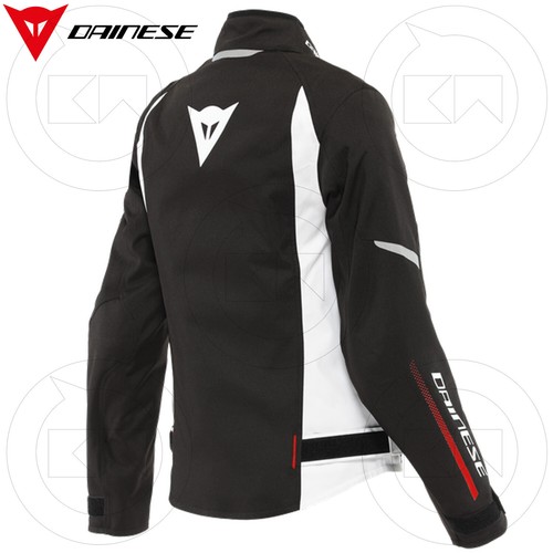 DAINESE GIACCA VELOCE LADY D-DRY DONNA MOTO IMPERMEABILE TERMICO PROTEZIONI NERO - Foto 2 di 18