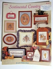 Graph-It Arts Sentimental Country Cross Stitch Leaflet Book Bk 29
