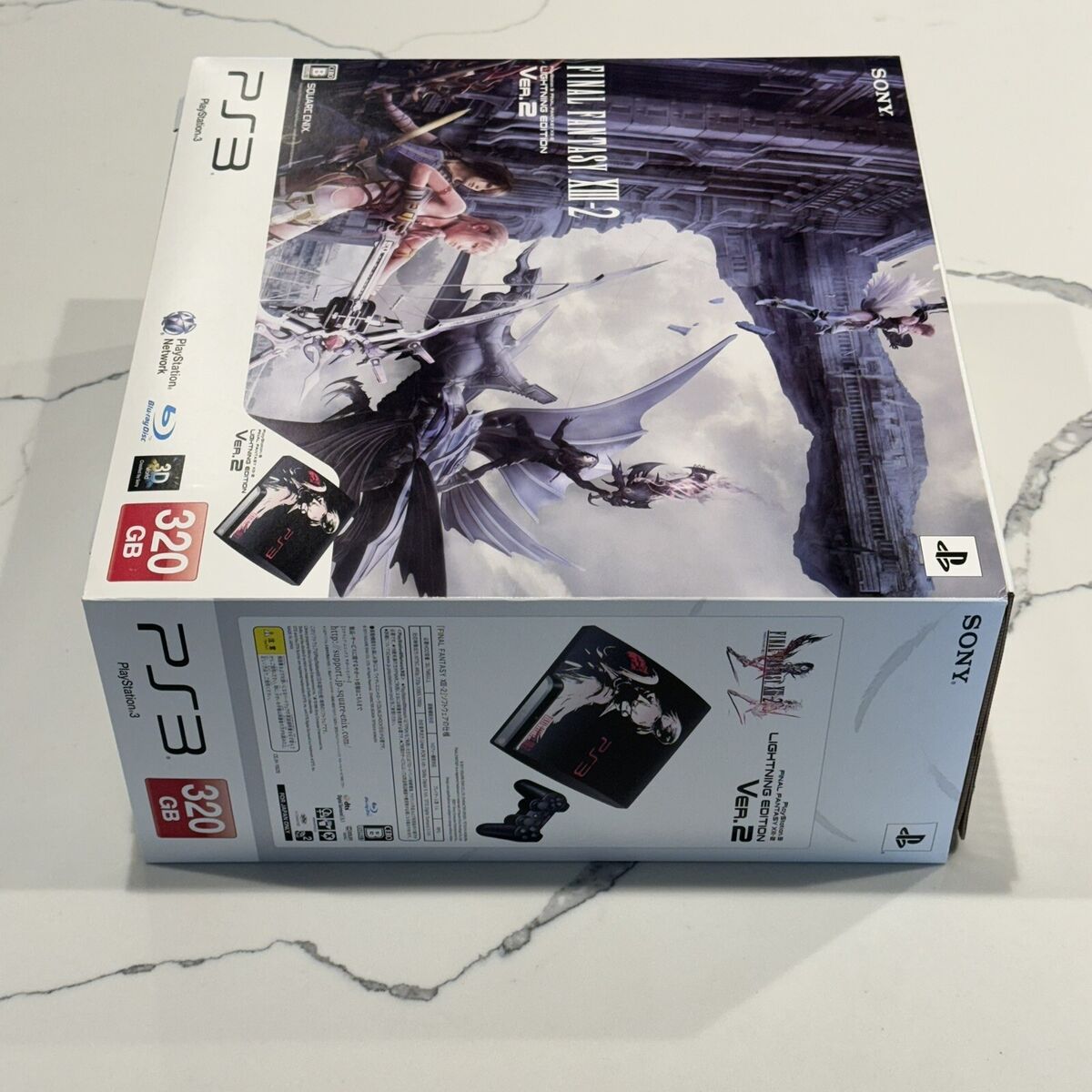 Final Fantasy XIII-2 Lightning Edition VER. 2 PS3 JP Console Final Fantasy XIII-2 Lightning Edition VER. 2 PS3 JP Console