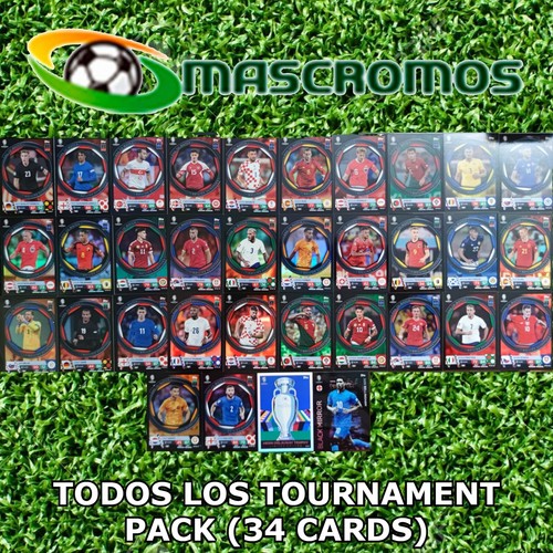 TOPPS UEFA EURO 2024 ALL TOURNAMENT PACK (34 CARDS) - TODOS LAS CARDS - Picture 10 of 44