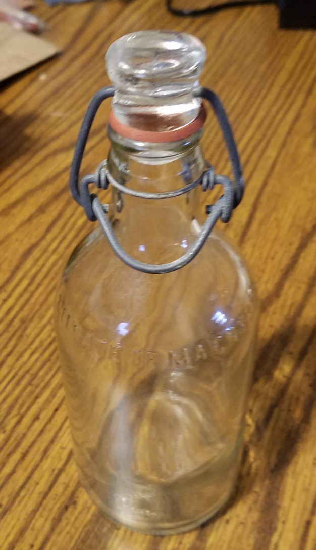 VTG CITRATE OF MAGNESIA BAIL TOP BOTTLE w/rubber gasket RARE eBay